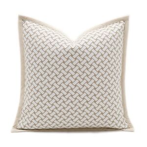 Croker Horse Chenille Jacquard Embroidered Pillow Cover